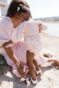 Baby Madeline Romper In Pink 11 Baby Madeline Romper In Pink -Ivy City Co Dress MadelinePink Reshoot SS23 21 427997