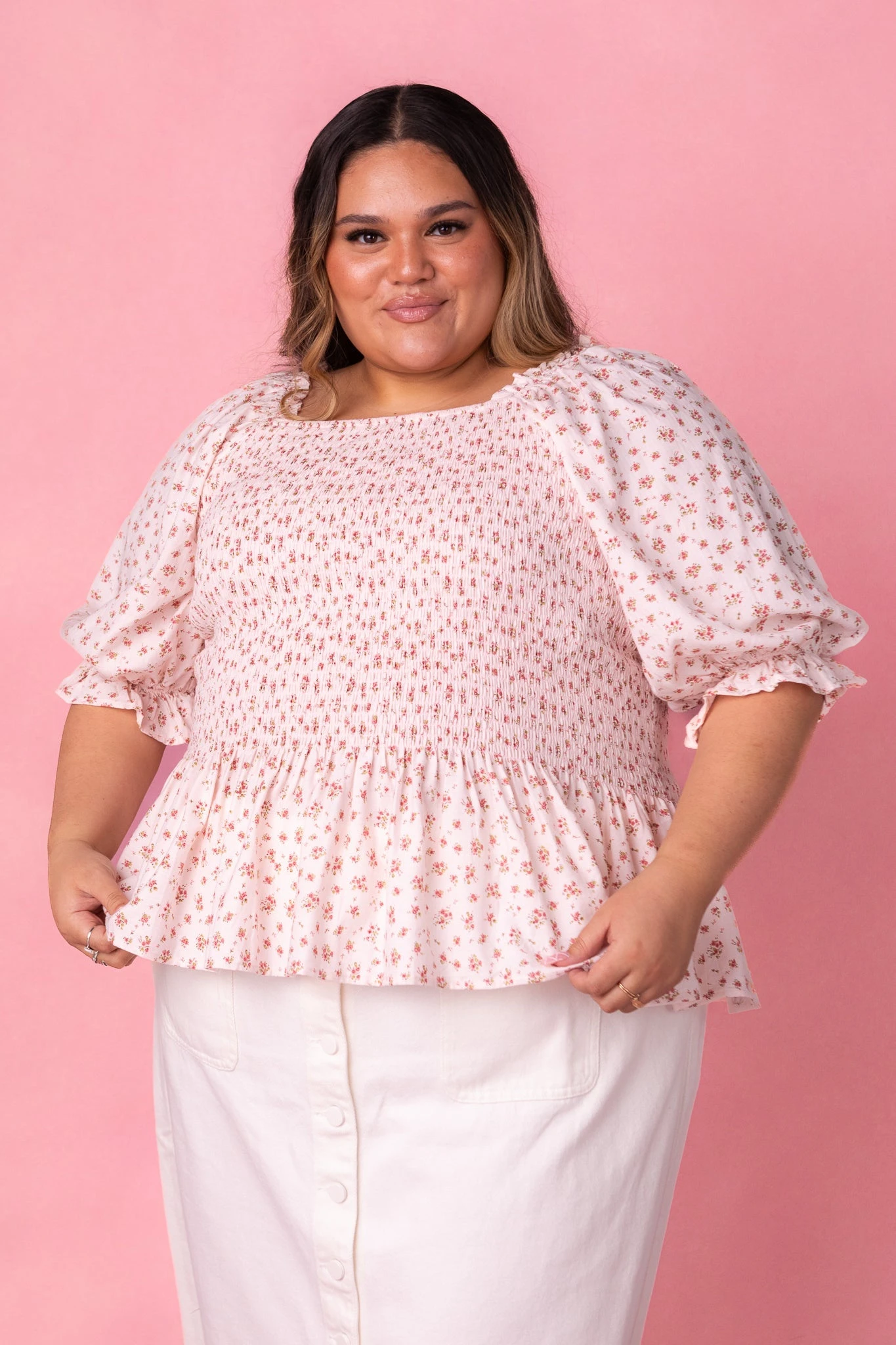 Madeline Top In Pink 6 Madeline Top In Pink - Image 6