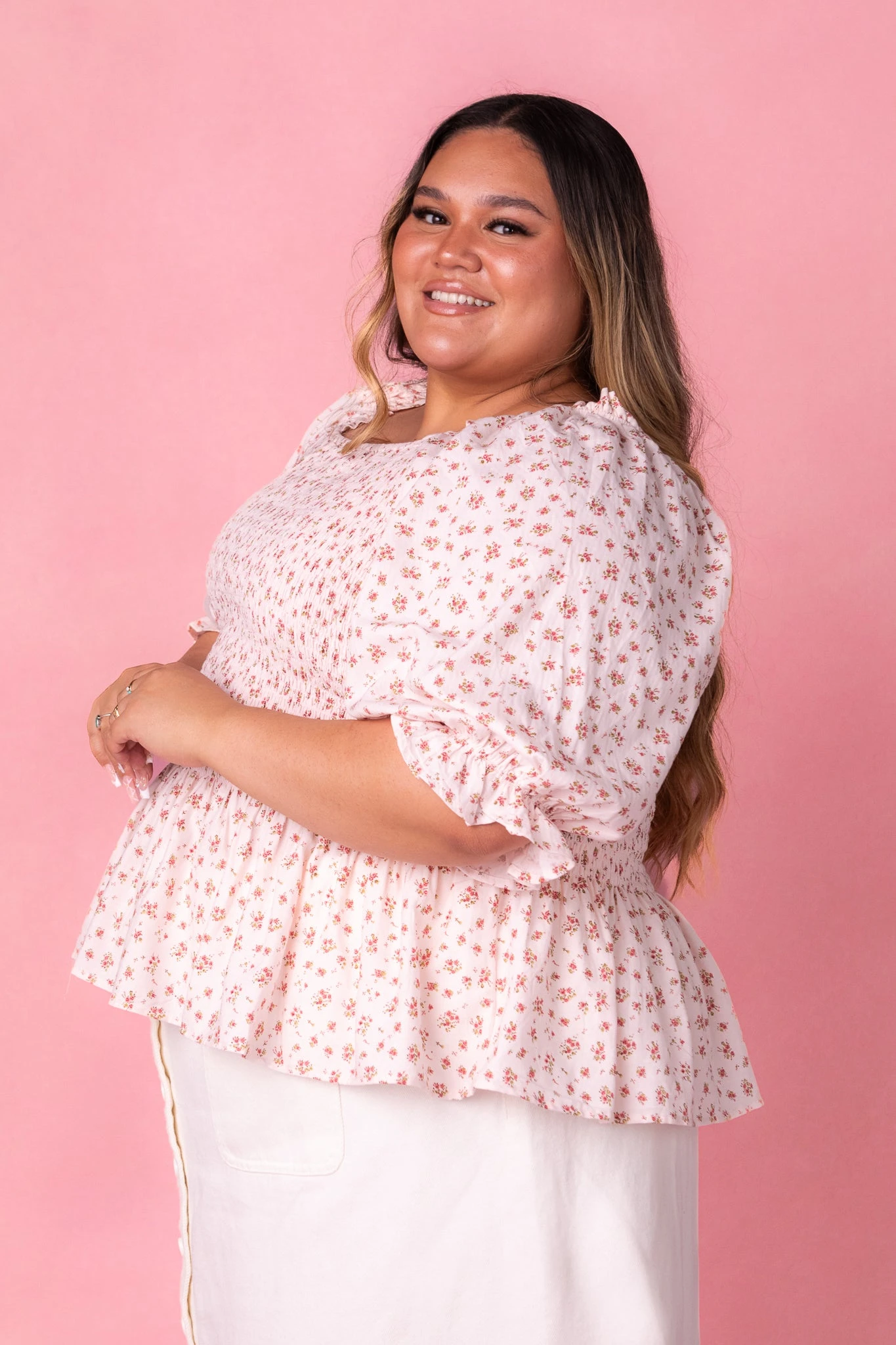 Madeline Top In Pink 7 Madeline Top In Pink - Image 7