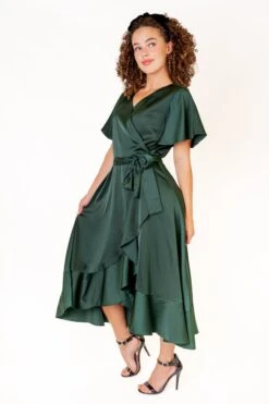 Maggie Dress In Emerald -Ivy City Co Dress MaggieEmerald Studio F23 4 256194