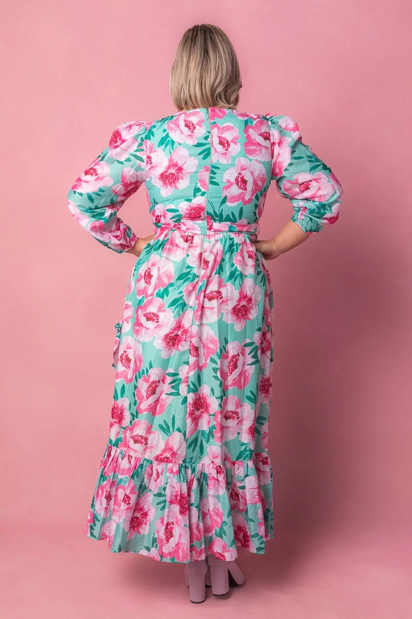 Mi Amor Dress In Green 3 Mi Amor Dress In Green - Image 3