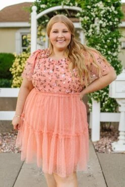 Milan Dress In Sorbet - FINAL SALE -Ivy City Co Dress Milan StGeorge SS23 2 881967