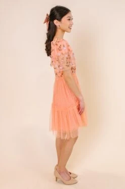 Milan Dress In Sorbet - FINAL SALE -Ivy City Co Dress MilanSorbet Studio SS23 05 926508