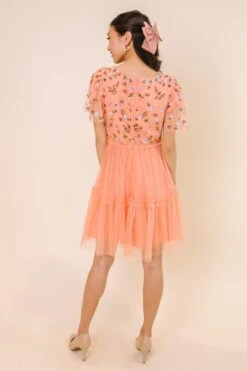 Milan Dress In Sorbet - FINAL SALE -Ivy City Co Dress MilanSorbet Studio SS23 07 724085