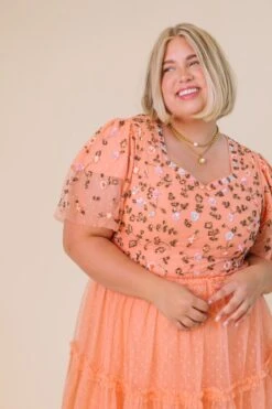 Milan Dress In Sorbet - FINAL SALE -Ivy City Co Dress MilanSorbet Studio SS23 18 969290