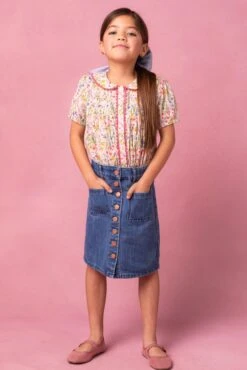 Mini Betty Blouse In Floral 9 Mini Betty Blouse In Floral -Ivy City Co Dress MiniBettyBlouseFloral Studio Spring24 6