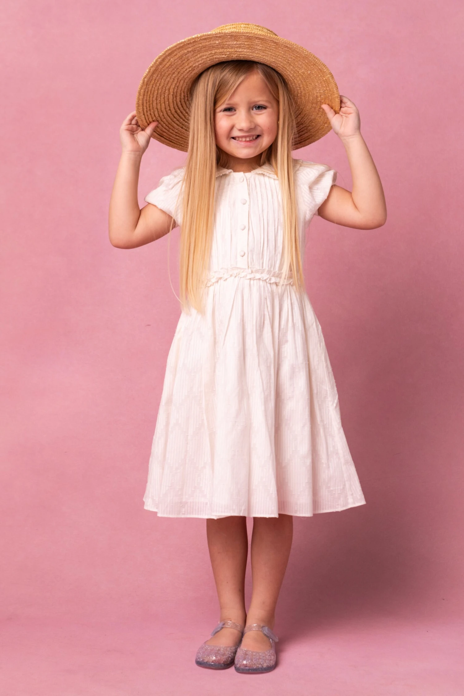 Mini Betty Dress In White 3 Mini Betty Dress In White - Image 3