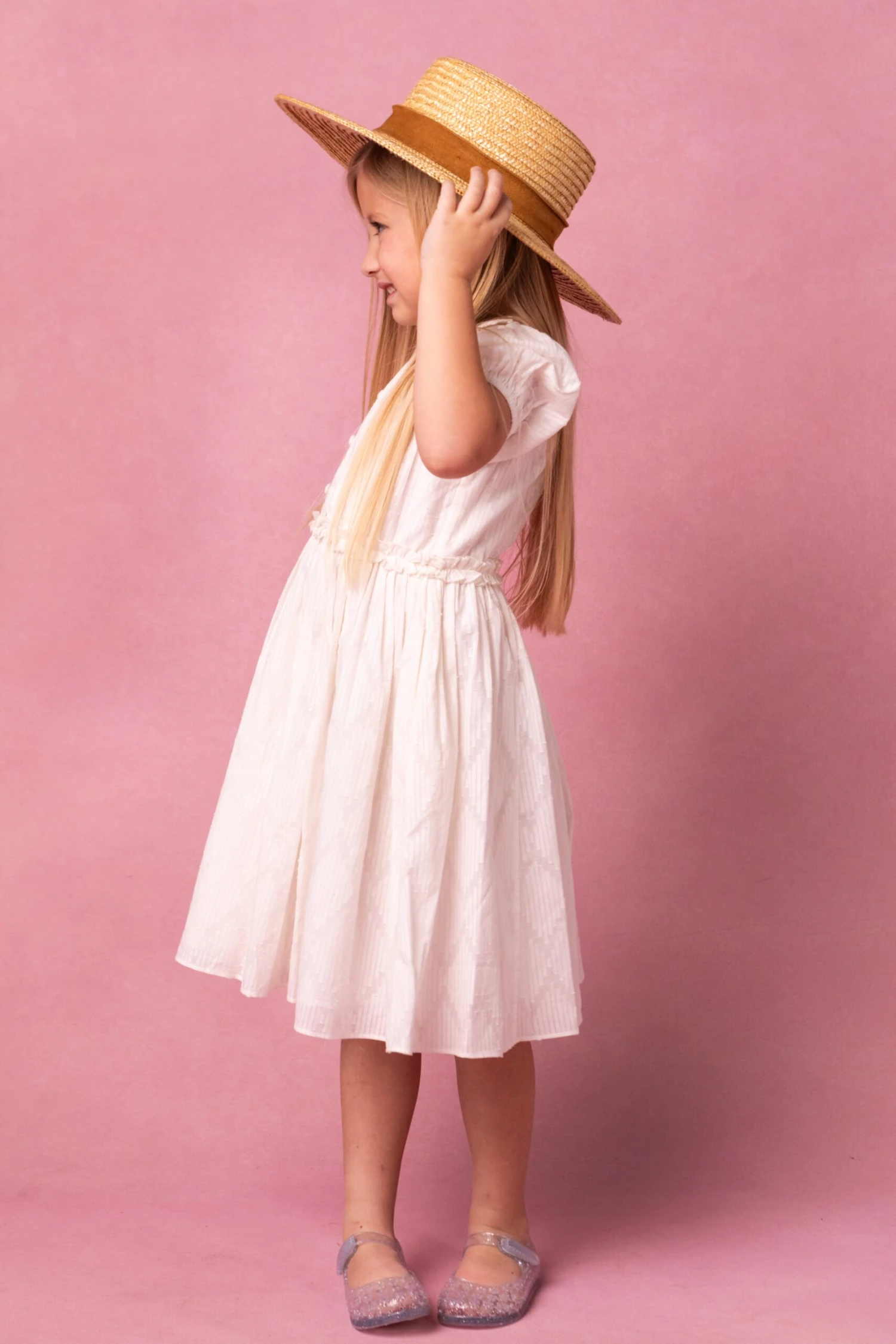 Mini Betty Dress In White 5 Mini Betty Dress In White - Image 5