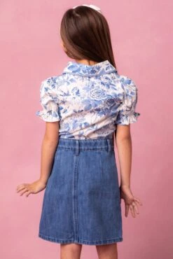 Mini Sophia Blouse -Ivy City Co Dress MiniSophiaBlouseandEmmaSkirt Studio Spring24 05