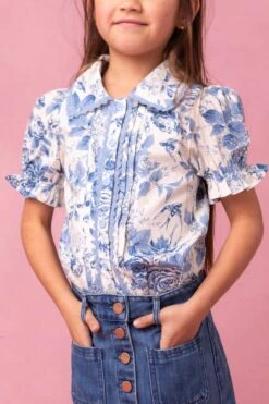 Mini Sophia Blouse -Ivy City Co Dress MiniSophiaBlouseandEmmaSkirt Studio Spring24 10