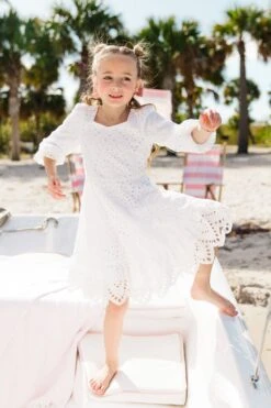 Mini Naomi Eyelet Dress -Ivy City Co Dress Naomi Florida SS23 02 333499