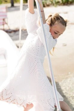 Mini Naomi Eyelet Dress -Ivy City Co Dress Naomi Florida SS23 08 260602