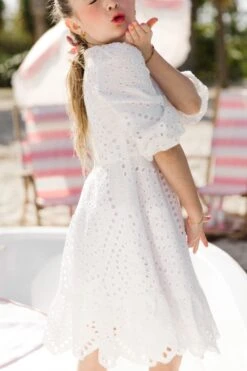 Mini Naomi Eyelet Dress -Ivy City Co Dress Naomi Florida SS23 27 209663