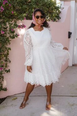 Naomi Eyelet Dress 24 Naomi Eyelet Dress -Ivy City Co Dress Naomi Florida SS23 52 573864