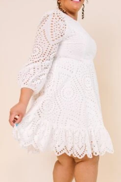 Naomi Eyelet Dress 30 Naomi Eyelet Dress -Ivy City Co Dress Naomi Studio SS23 05 198372