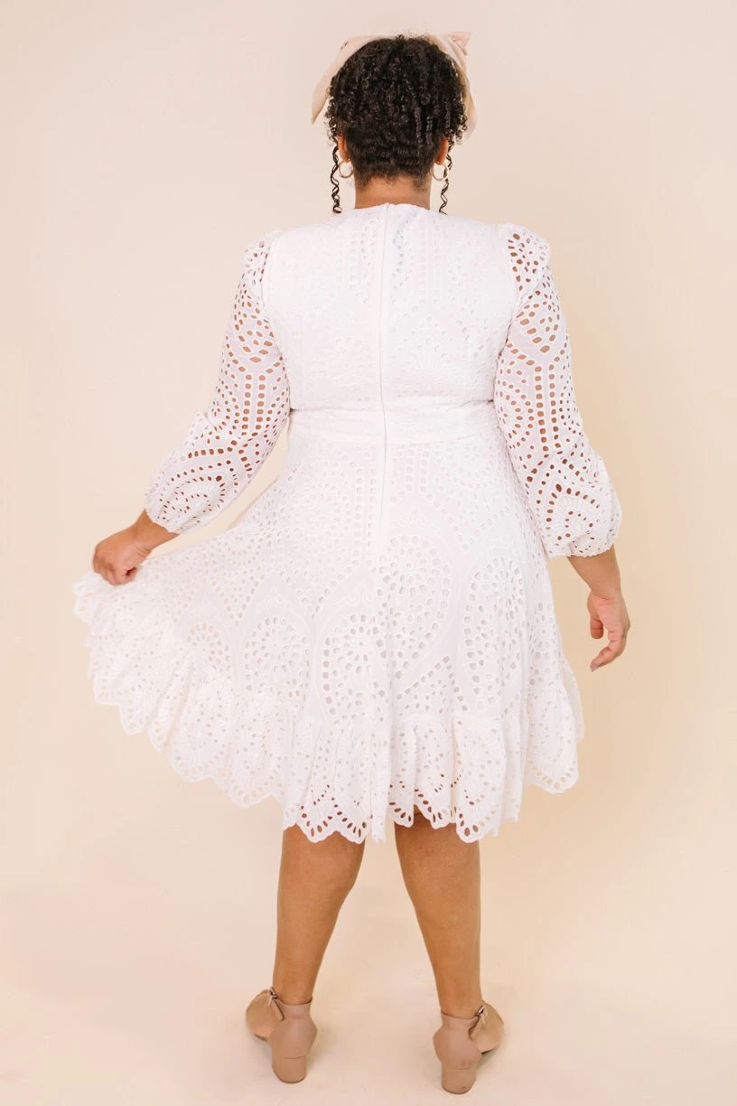 Naomi Eyelet Dress 10 Naomi Eyelet Dress - Image 10
