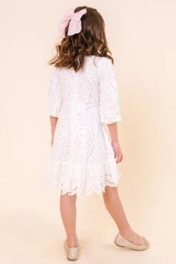 Mini Naomi Eyelet Dress -Ivy City Co Dress Naomi Studio SS23 12 848250