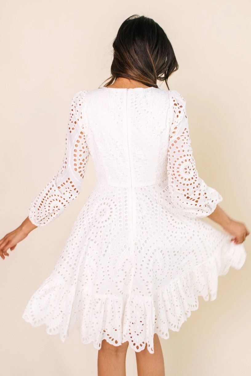 Naomi Eyelet Dress 17 Naomi Eyelet Dress - Image 17