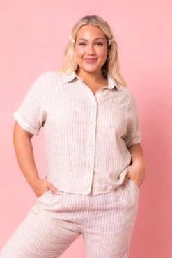 Newport Blouse -Ivy City Co Dress NewportTop Studio Spring3 7