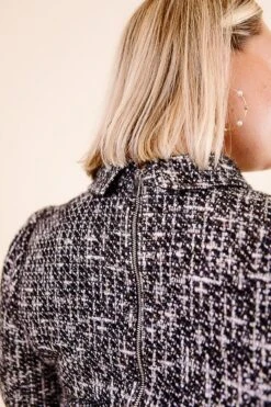 Jackie Dress In Black - FINAL SALE -Ivy City Co Dress Noir Collection 087 412771