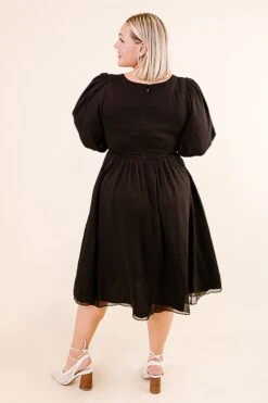 Do-Re-Mi Dress In Black - FINAL SALE 27 Do-Re-Mi Dress In Black - FINAL SALE -Ivy City Co Dress Noir Collection 094 802059