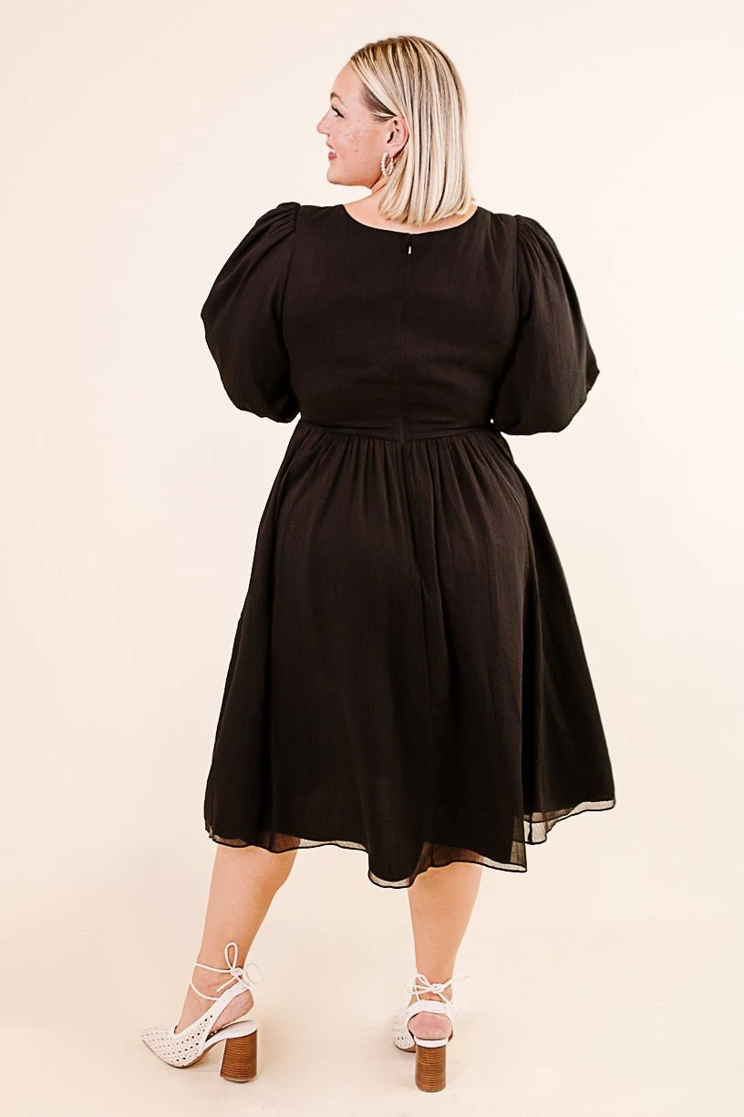 Do-Re-Mi Dress In Black - FINAL SALE 13 Do-Re-Mi Dress In Black - FINAL SALE - Image 13