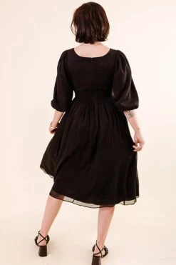 Do-Re-Mi Dress In Black - FINAL SALE 29 Do-Re-Mi Dress In Black - FINAL SALE -Ivy City Co Dress Noir Collection 099 297443