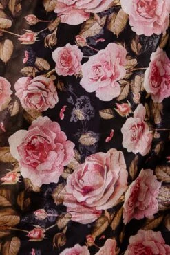 Melody Dress In Midnight Rose -Ivy City Co Dress Noir Collection 122 822251