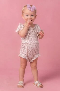Baby Nora Romper 11 Baby Nora Romper -Ivy City Co Dress NoraPurple studio easter24 5 2 853949