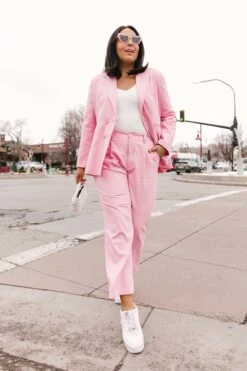 Power Suit In Pink -Ivy City Co Dress Pink PowerSuit23 106 405304