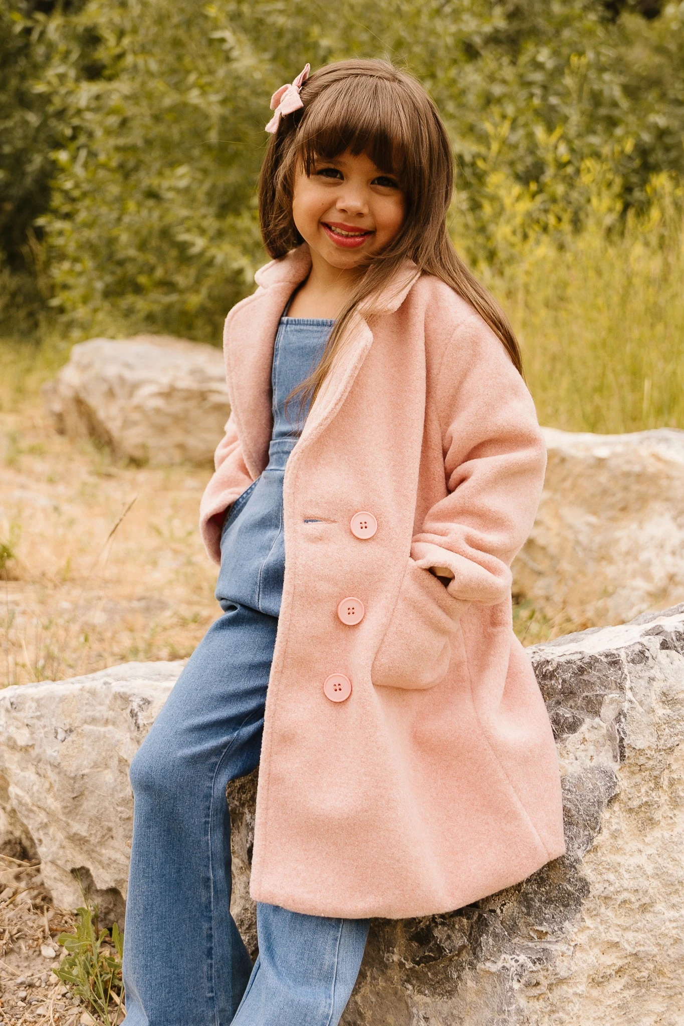 Mini Polly Coat In Pink - FINAL SALE 13 Mini Polly Coat In Pink - FINAL SALE - Image 13