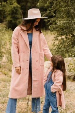 Polly Coat In Pink - FINAL SALE -Ivy City Co Dress PollyCoat ConradRanch F23 10 222127