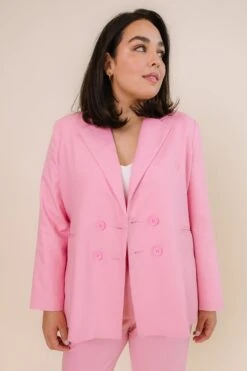 Power Suit In Pink -Ivy City Co Dress PowerSuit StudioWomensDay23 06 584349