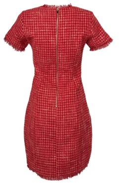Reese Dress In Red - FINAL SALE 18 Reese Dress In Red - FINAL SALE -Ivy City Co Dress RedReeseTweedDress backcopy 8dd7b727 caa8 411e bcac 1c45b8c92c59 992101