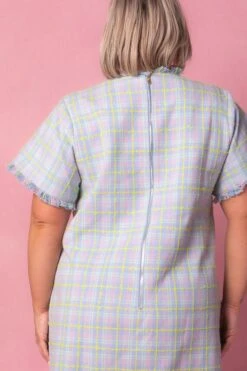 Reese Shift Dress In Periwinkle Blue -Ivy City Co Dress Reese Studio Easter24 4 656712