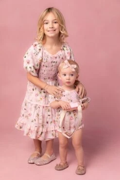 Mini Roselyn Dress In Pink -Ivy City Co Dress RoselynPink Studio 1 2 233152