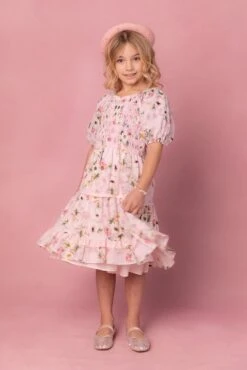 Mini Roselyn Dress In Pink -Ivy City Co Dress RoselynPink Studio 3 2 545354