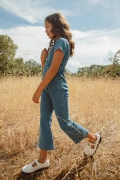 Mini Ryan Denim Jumpsuit 12 Mini Ryan Denim Jumpsuit -Ivy City Co Dress RyanJumpsuit ConradRanch F23 29 534130