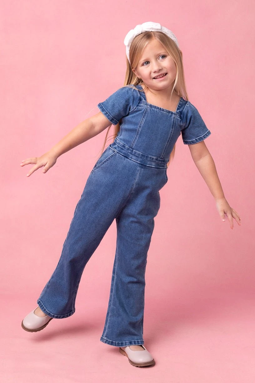 Mini Ryan Denim Jumpsuit 1 Mini Ryan Denim Jumpsuit