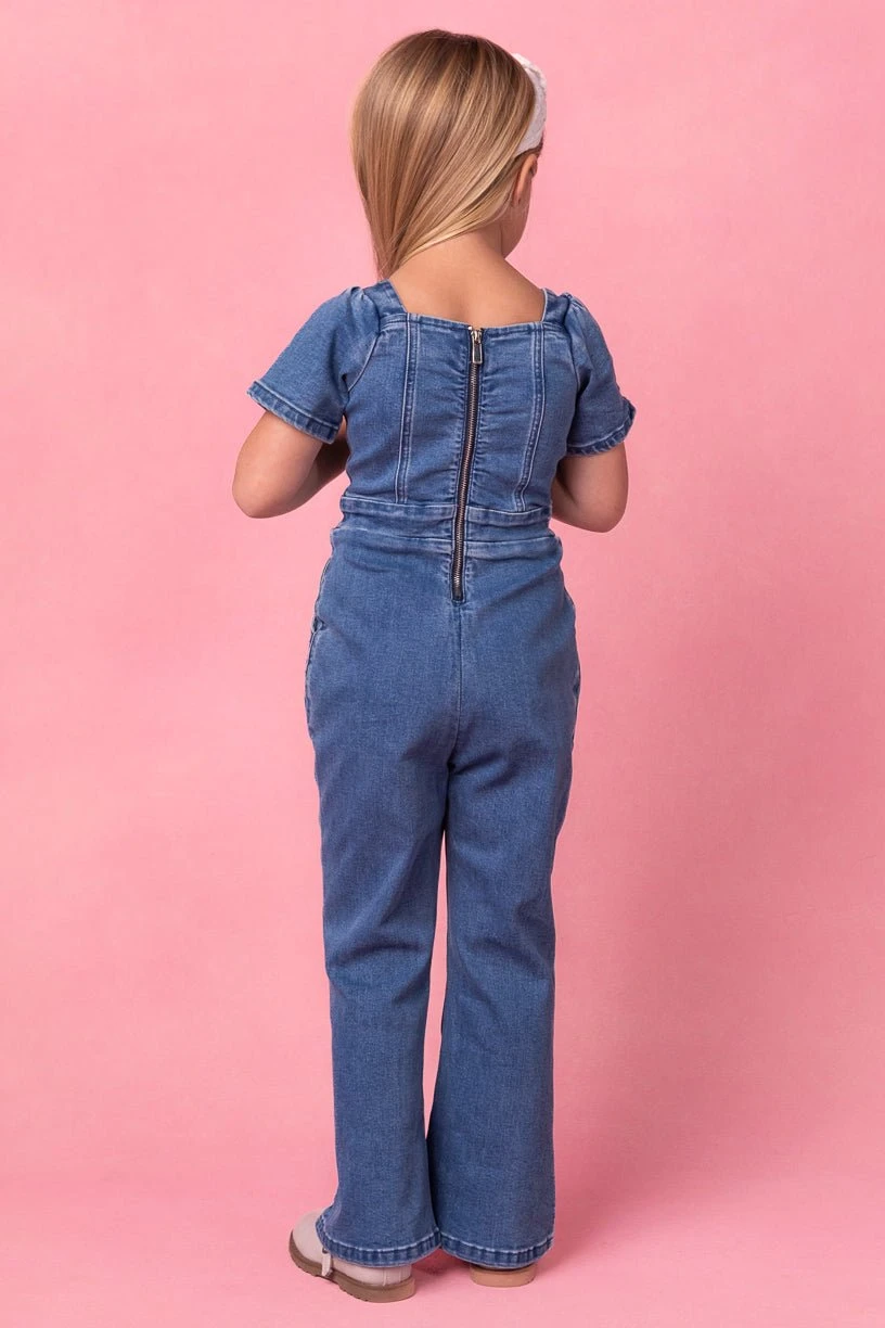 Mini Ryan Denim Jumpsuit 4 Mini Ryan Denim Jumpsuit - Image 4