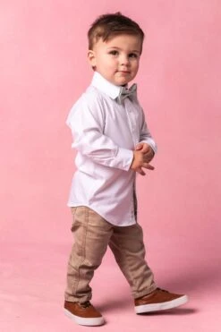 Baby Boys Henry Bow Tie In Sage -Ivy City Co Dress SageBowtie1 843971