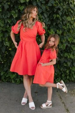 Sage Dress In Coral - FINAL SALE -Ivy City Co Dress SageinCoral StGeorge SS23 39 42ae9eaa ea58 4015 b5d9 143dc9c5c2ba 504516