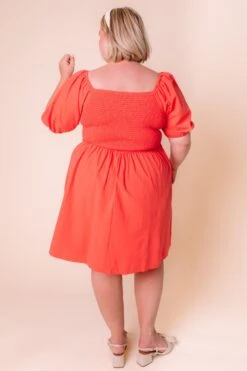 Sage Dress In Coral - FINAL SALE -Ivy City Co Dress SageinCoral Studio SS23 16 344567