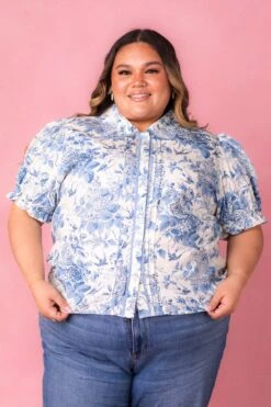 Sophia Blouse 16 Sophia Blouse -Ivy City Co Dress SophiaBlue Studio Spring2 4