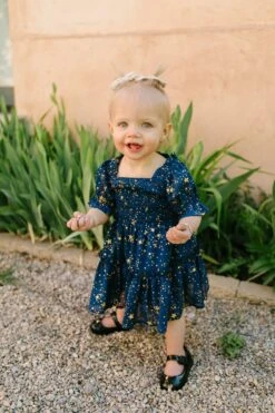 Baby Starry Nights Dress Set - FINAL SALE -Ivy City Co Dress Starry Nights 02 838308
