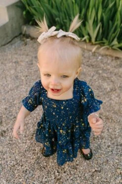 Baby Starry Nights Dress Set - FINAL SALE -Ivy City Co Dress Starry Nights 05 308561