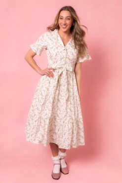 Sutton Dress Made With Liberty Fabric -Ivy City Co Dress SuttonDress Studio LibertyLondon24 04