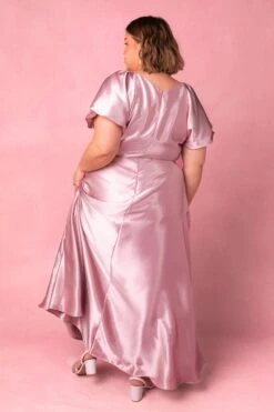 Tessie Dress In Blush -Ivy City Co Dress TessieBlush2 466724