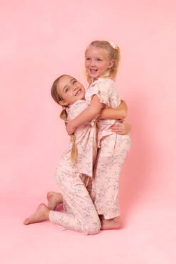 Mini Tiffany Night Set In Tea Party Floral -Ivy City Co Dress TiffanySet Studio SpringSets24 21