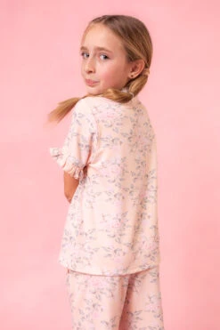 Mini Tiffany Night Set In Tea Party Floral -Ivy City Co Dress TiffanySet Studio SpringSets24 29